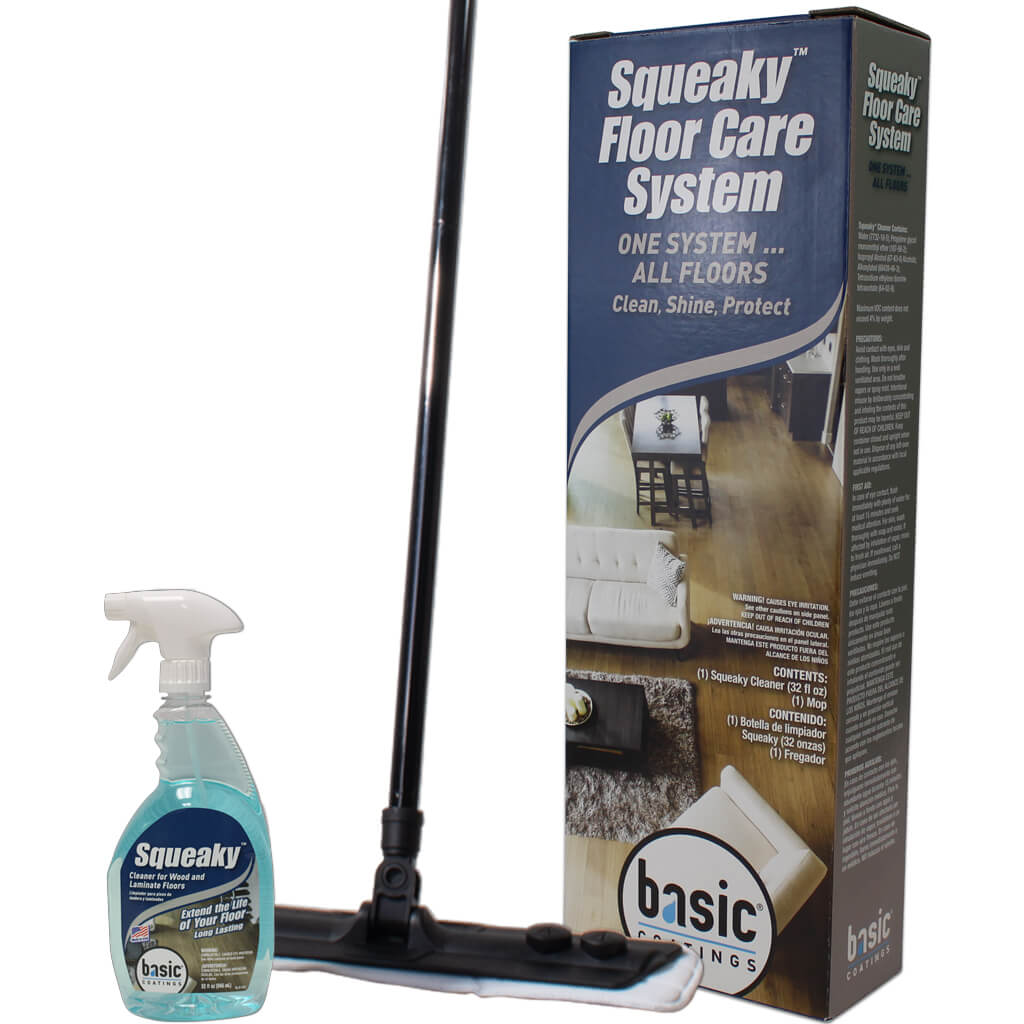 Squeaky Clean Wood Floor Care Kit Basic