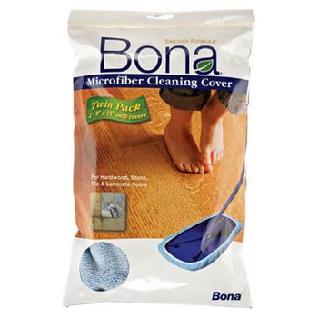 Bona ORIGINAL Mop Cover, 8 x 15 inch, 2-pack (FITS ORIGINAL MOP STYLE)