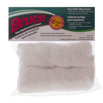 Bruce Mop Replacement Covers, 2 pack