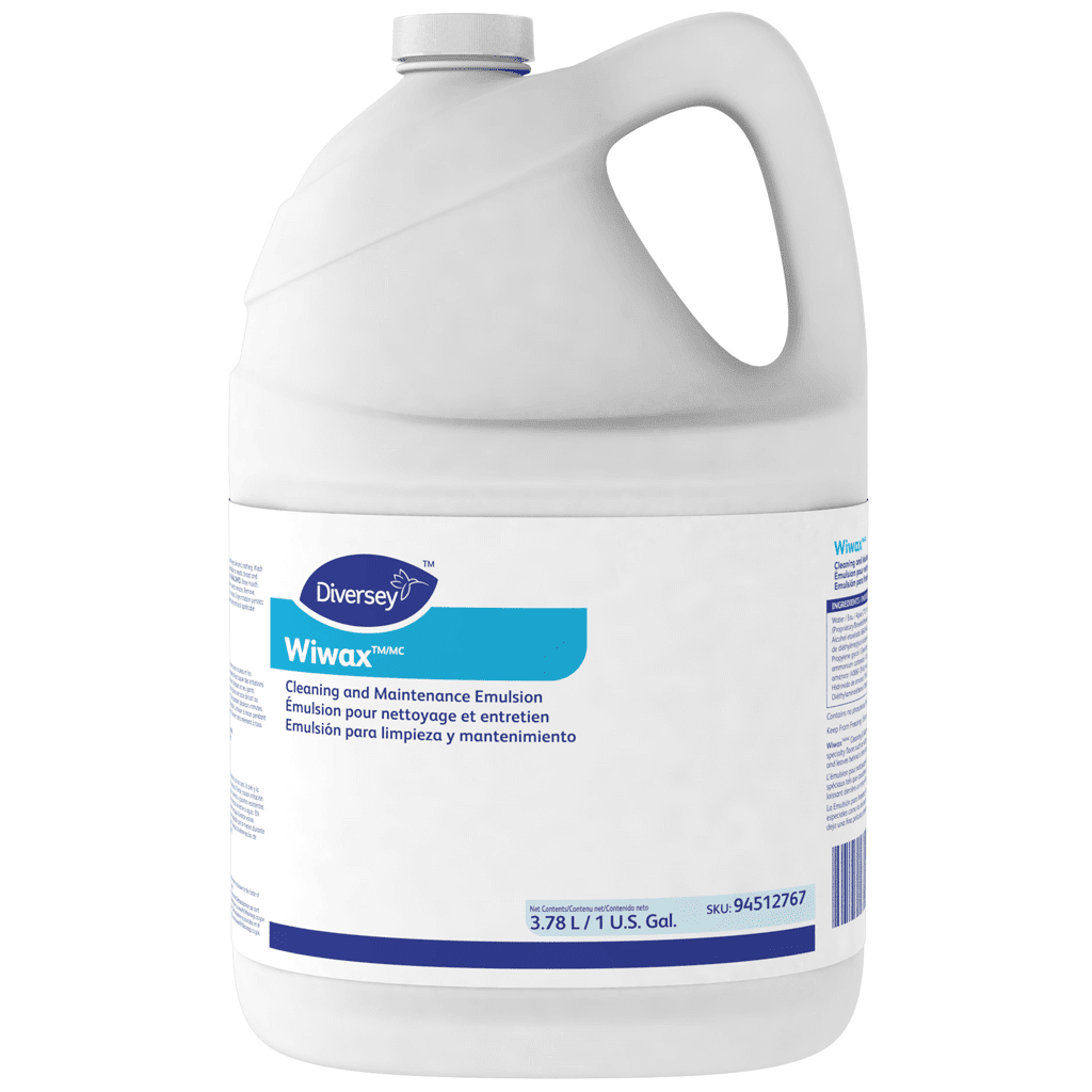 Diversey WIWAX Cleaning & Maintenance Emulsion, 1Gallon