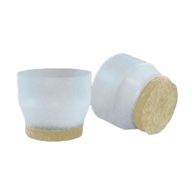 FLEXI FELT 6328 Ultimate Shrink Fit Chair Leg Protector - 100/box Beige