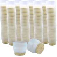 FLEXI FELT 6328 Ultimate Shrink Fit Chair Leg Protector - 100/box Beige