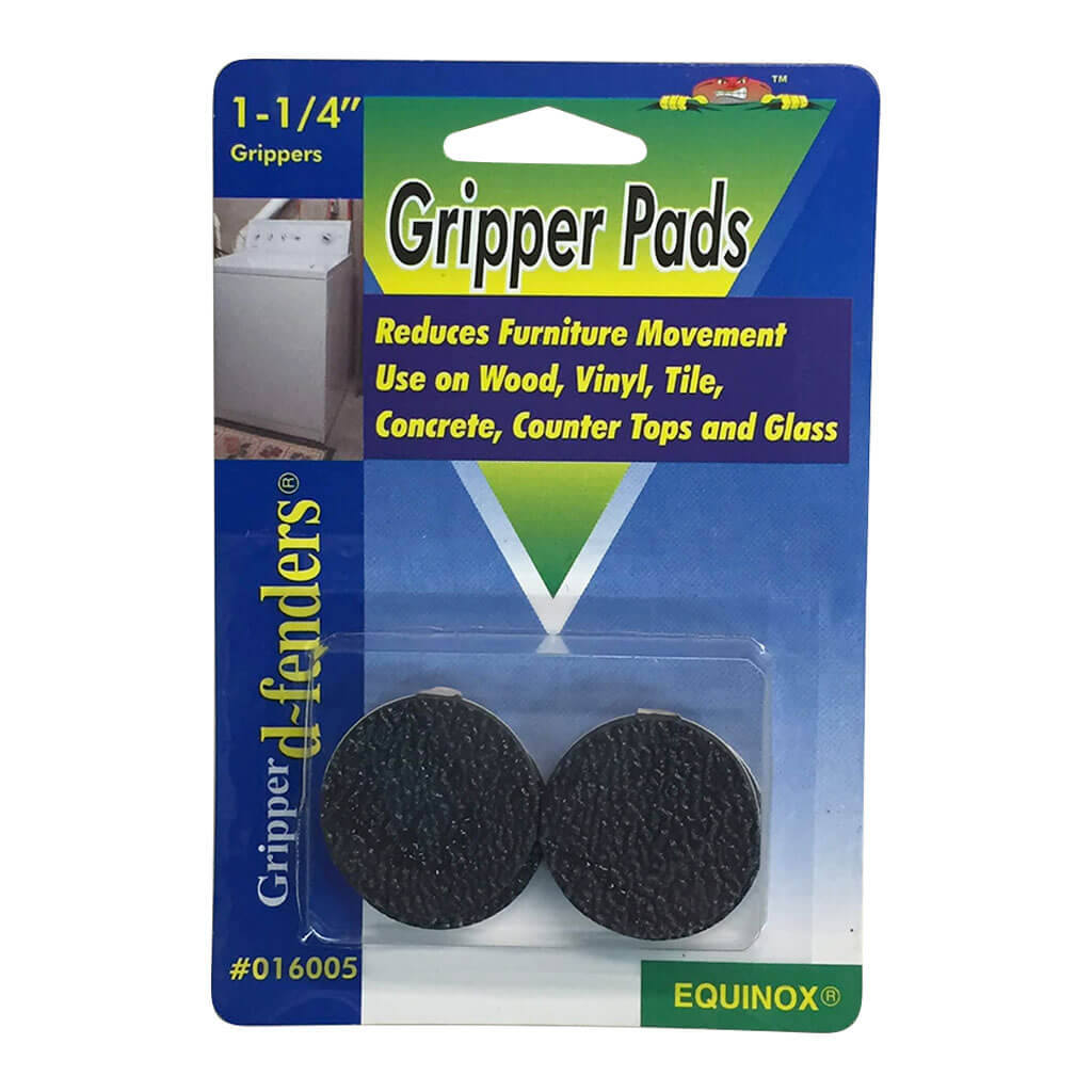 GRIPPER Furniture Pads, 11/4" round, 4/pkgExpanded Gripper™ Pads