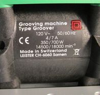 LEISTER Power Groover with toolbox