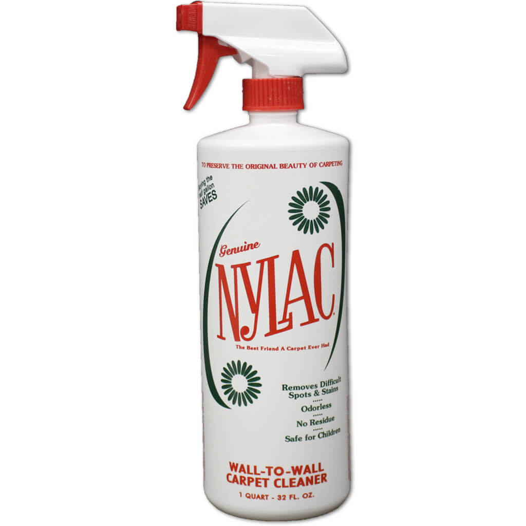 Nylac Carpet Cleaner, Quart SprayerNYLAC Carpet Cleaning Care