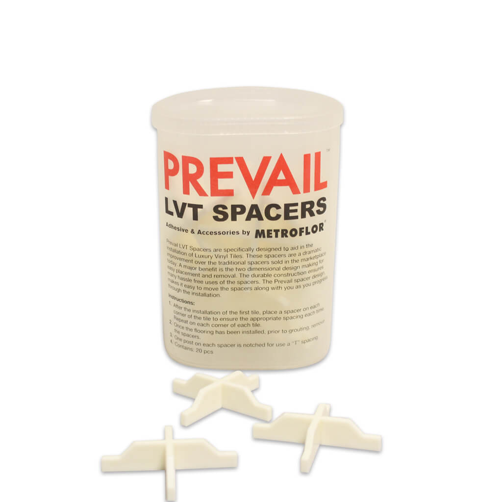 Prevail METROFLOR LVT SpacersMETROFLOR Prevail Floor Care