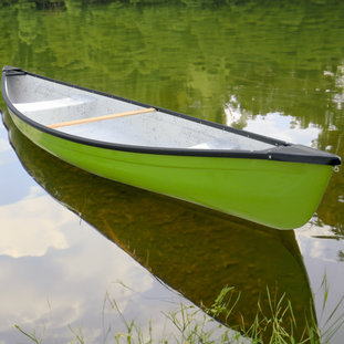 14' 6'' Fiberglass Double Ender Canoe