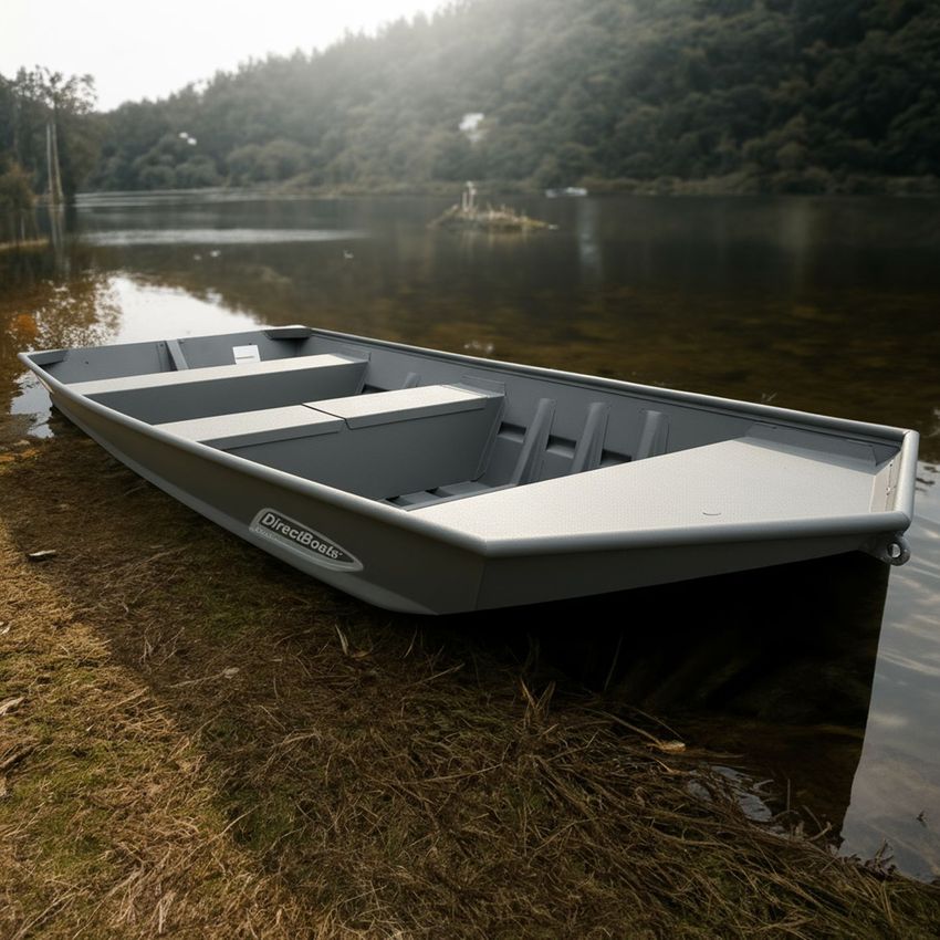 Welded Modified Vee 14' x 44" Jon Boat