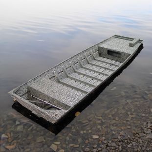 18' x 56'' Camo Jon Boat