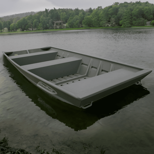 15' x 42'' Welded Jon Boat