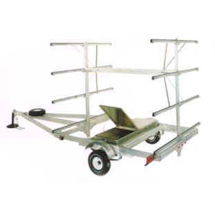 Aluminum Eight Canoe Carrier