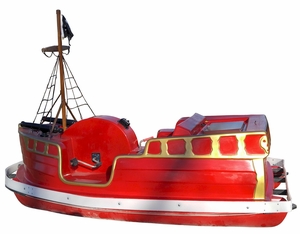 (Discontinued) Bumper Battle Pirate Ship Up Close Image 1