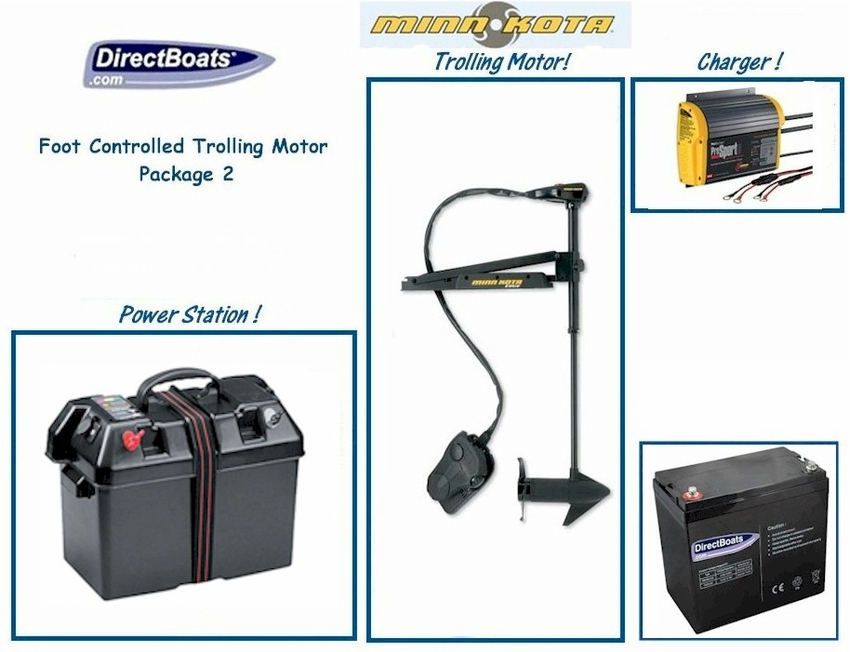 Foot Controlled Trolling Motor Package 2