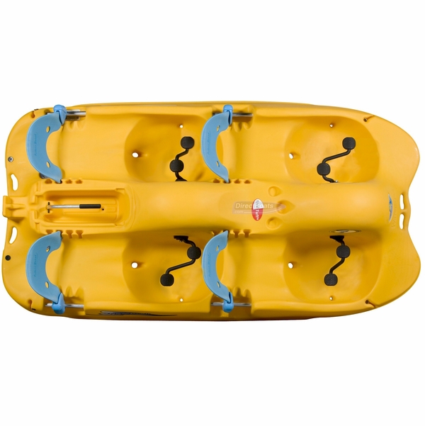 WaterSportsFun Paddle Boat Rudder Kit - Fits 2 Or 4 Seater Pedal Boats - USA Made