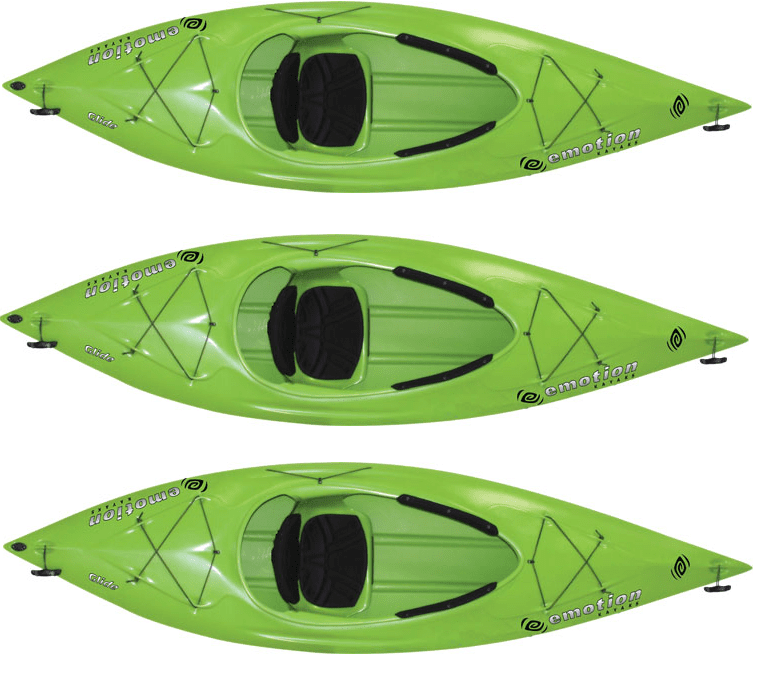 Glide Kayak 3 Pack