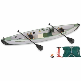 Inflatable Travel Canoe 16 Start Up Package