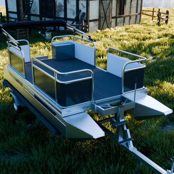 Laker 610 24" Rail Trailer Package