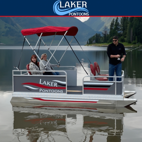 Mini pontoon boats