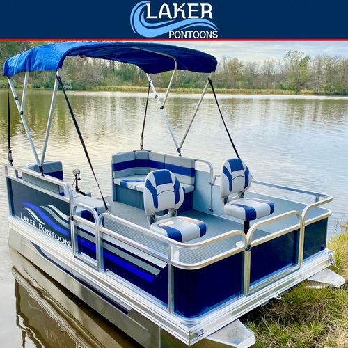 Laker 712 DLX Mini Pontoon