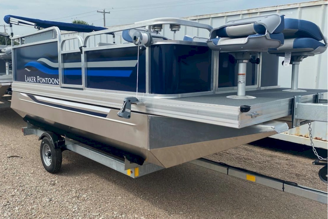 Laker 714 DLX Mini Pontoon Boat