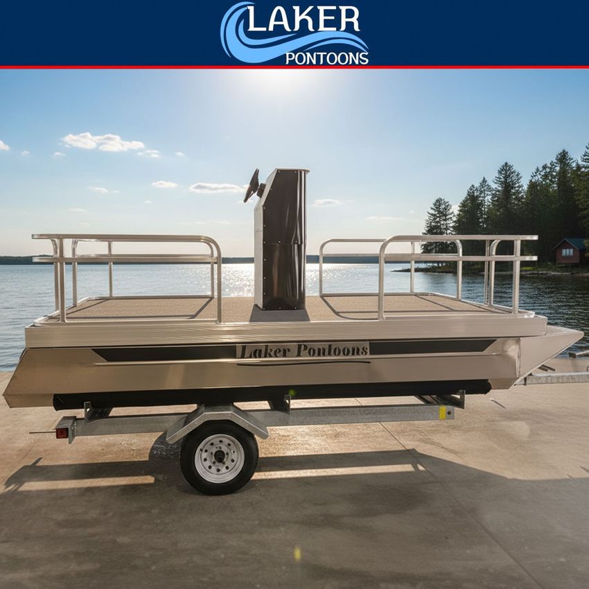 Laker 712 Platform Work Boat