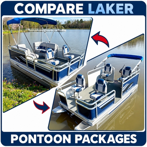 Laker Pontoon Package Comparison