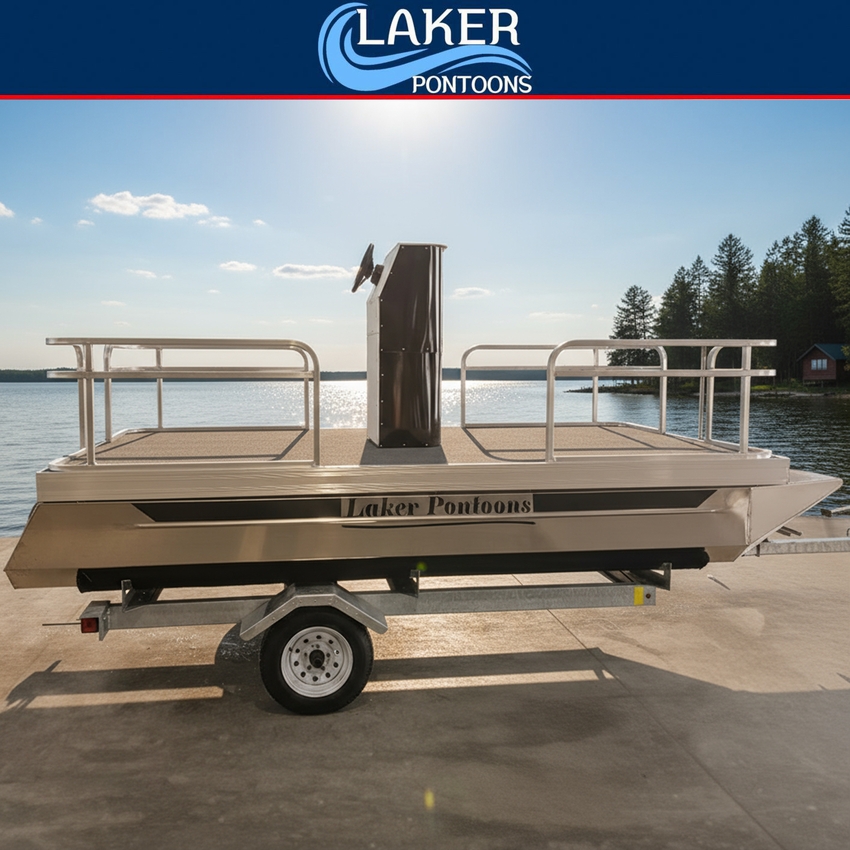 Laker 712 Platform Work Boat