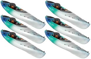 Loon 126 M/L Sit-In Kayak 6 Pack