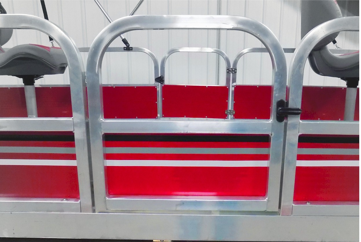 Side Gate(Picture shown w/ optional halfway filled in rails)