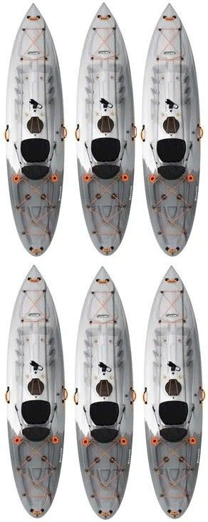 Stealth Angler 110 Fishing Kayak 6 Pack