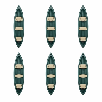 The Lifetime Wasatch Canoe 6 Pack
