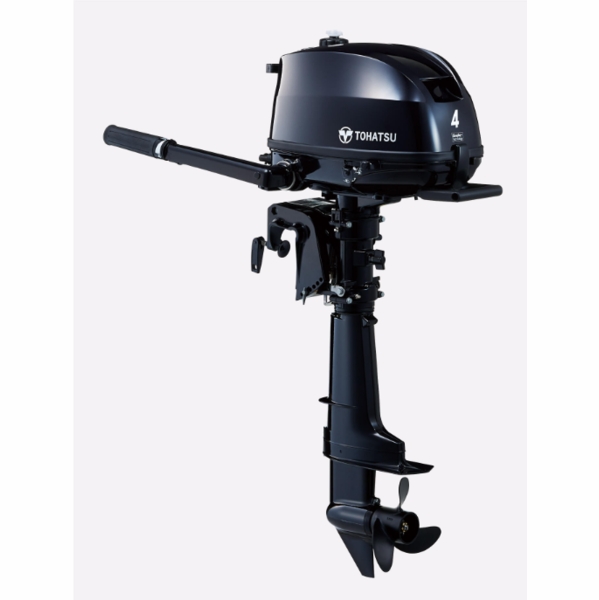 Tohatsu 4 hp 4-Stroke Tiller outboard