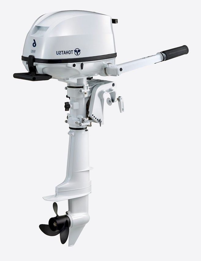 Tohatsu 6HP Tiller 4-Stroke Outboard