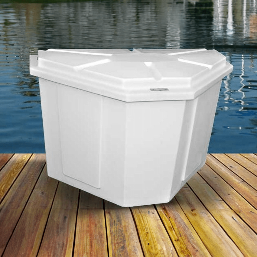 Triangular Poly Dock Box