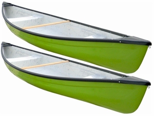 Two 14' 6" Double Ender Canoe Package