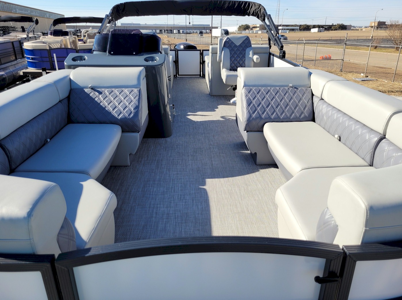 Windsor 238 Lounger Pontoon Boat Package