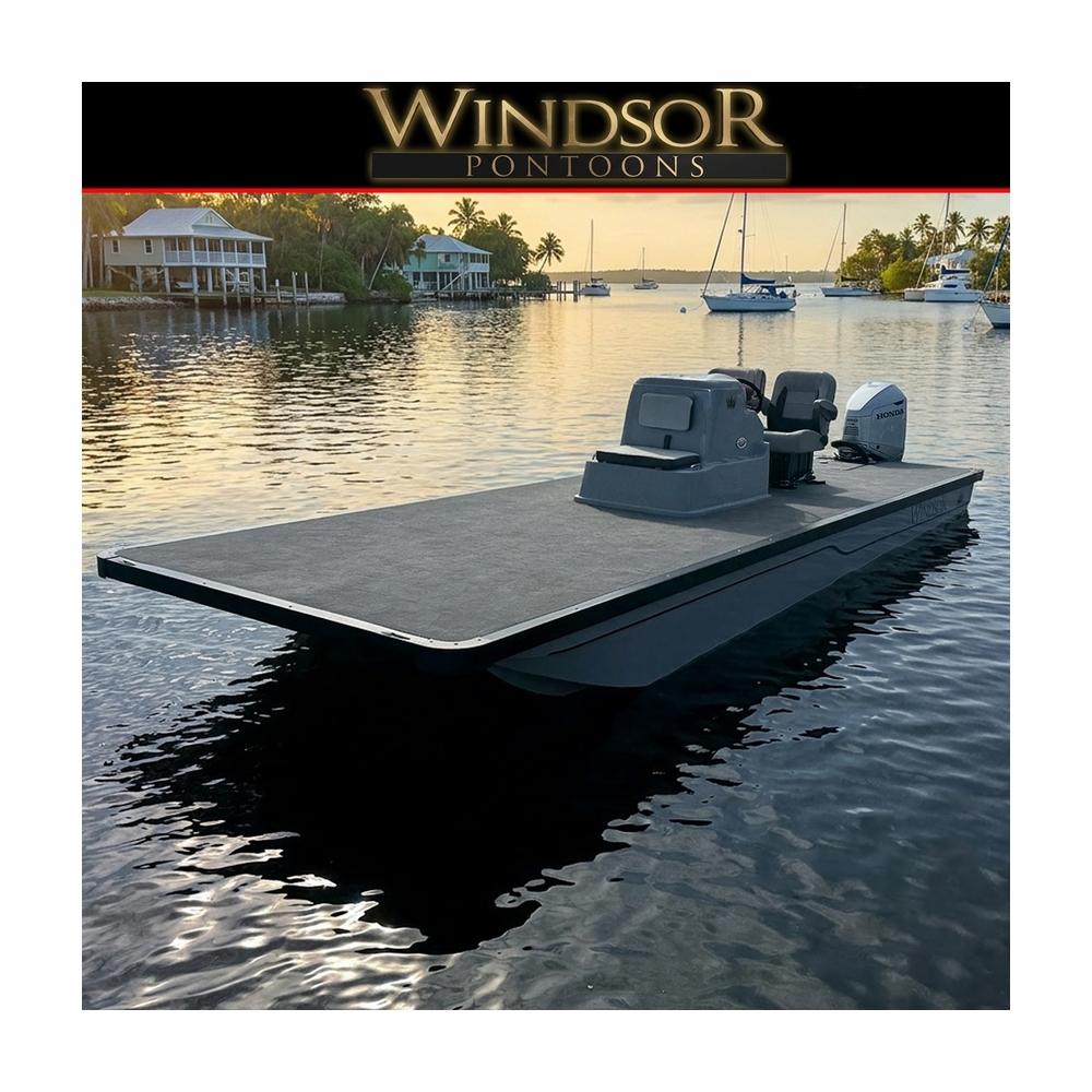 Windsor FTW250 Tri-Toon Work Boat