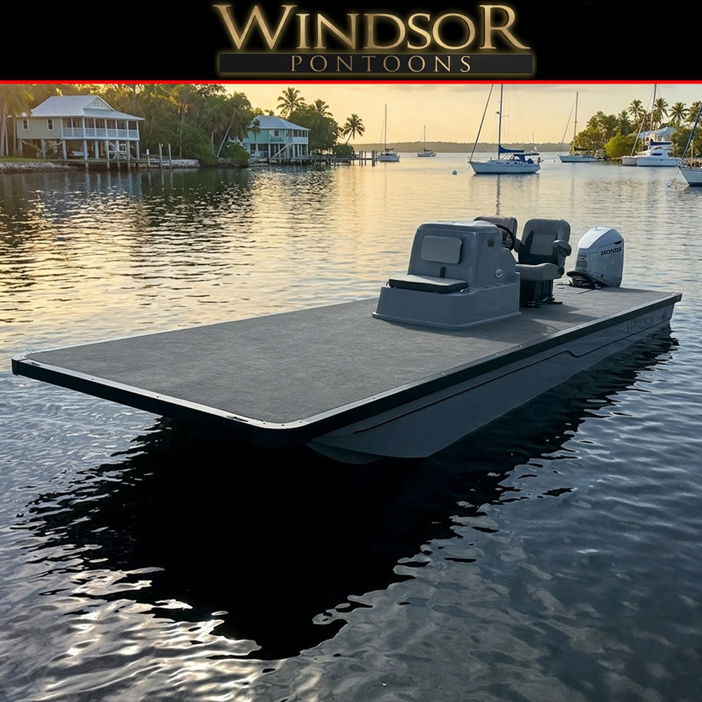Windsor FTW250 Tri-Toon Work Boat