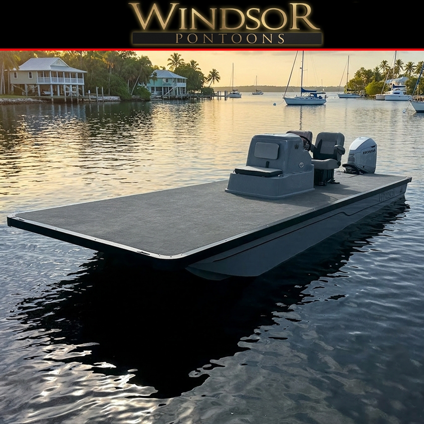 Windsor FTW250 Tri-Toon Work Boat