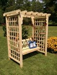 5'W Lexington Arbor with Swing or Glider