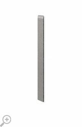 1.0mm Next Recipient Sites Blades SQUARE END, Non-Sterile (Box of 25)