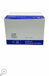 Personna Plus Blades - No. 15 (Case of 6 boxes, Sterile)