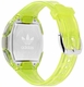 Adidas AO Fashion Digital Green Dial Resin Band Watch AOFH25005