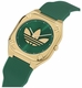 Adidas AO Fashion Green Dial Silicone Band Watch AOFH25011