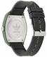 Adidas AO Street Green Dial Resin Band Watch AOST25036