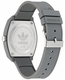 Adidas AO Street Project Two GRFX Grey Dial Resin Band Watch AOST23552