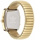 Adidas AO Style Digital Gold Dial Steel Band Watch AOSY25014