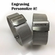 Silver Steel Metal Adjustable Mesh Bracelet 20mm Watch Band Double Lock Clasp #5025