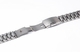 Orient Compatible Stainless Steel Metal Bracelet Replacement Watch Band Strap Push Button Clasp #5015