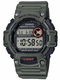 asio TRT110H-3AV Digital Mud-Resist Watch Green Resin 100m WR 10-Year Battery